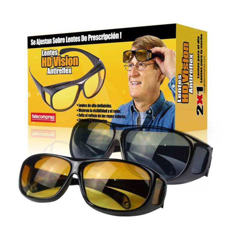 Gafas de Conducción Nocturna HD AntiFLEX 🟡 | Compra 1 y te Regalamos otra Unidad GRATIS