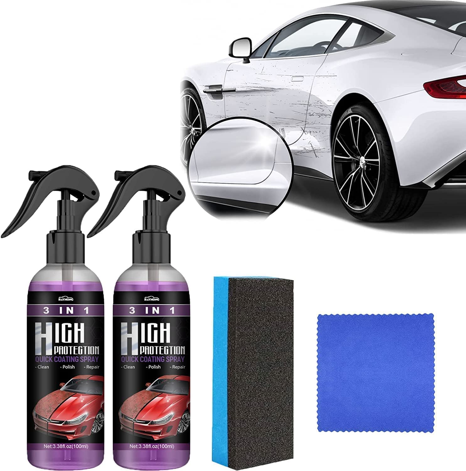 Spray de Recubrimiento Polarizado™ | 3 en 1🚗